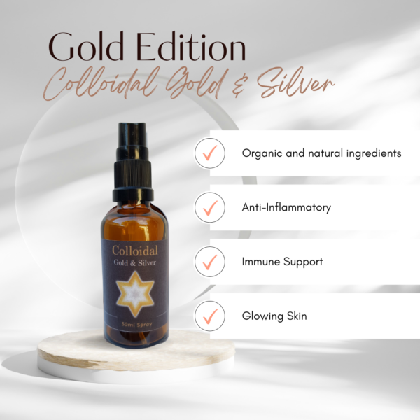 Colloidal Gold and Silver 50ml Spray - Image 4