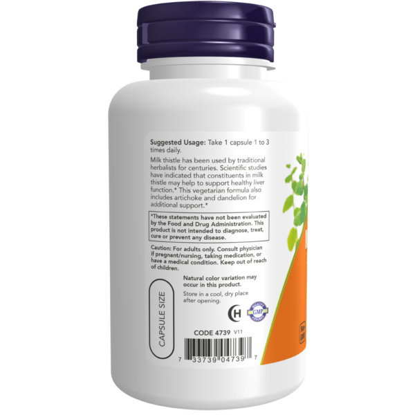 Milk Thistle Extract 300mg 100VC - Image 2